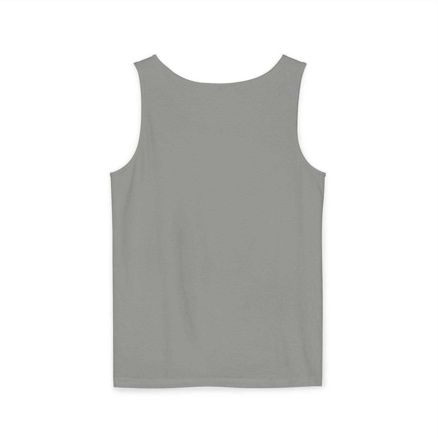 Unisex Garment-Dyed Tank Top with 4NBT Design, Summer Apparel, Casual Wear, Gift for Friends, Individual Expression Top