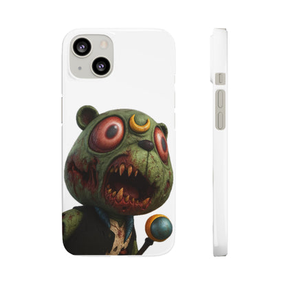 4NBT Zombie Bear Phone Case, Horror Snap Case, Cute but Spooky Accessory, Gift for Halloween, Unique Phone Cover