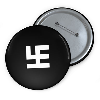 Swasticoin Custom Pin Buttons for Personalization, Party Favors, Collectibles, Gifts, Fashion Accessories