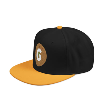 Custom Goat Embroidered Snapback Cap, Trendy Hat, Streetwear Accessory, Gift for Him, Casual Headwear, Sports Cap, Logo Hat
