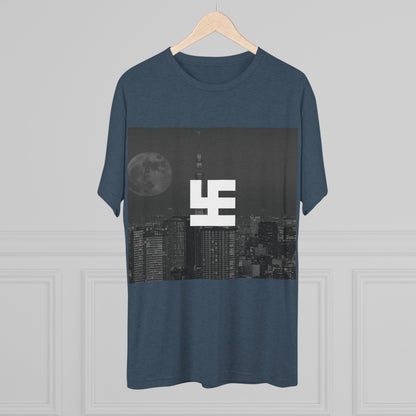 Swasticoin Urban Skyline Graphic Tee, Vintage City Aesthetic Shirt, Unisex Tri-Blend Crew Tee for Casual Style, Perfect Gift for City Lovers, [...]