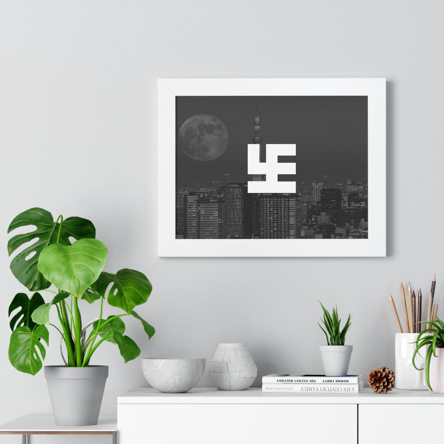 Swasticoin Urban Nightscape Framed Poster | Modern Wall Art for Home Decor, Gift for Art Lovers, Minimalist Design, Office Wall Art, Black and [...]