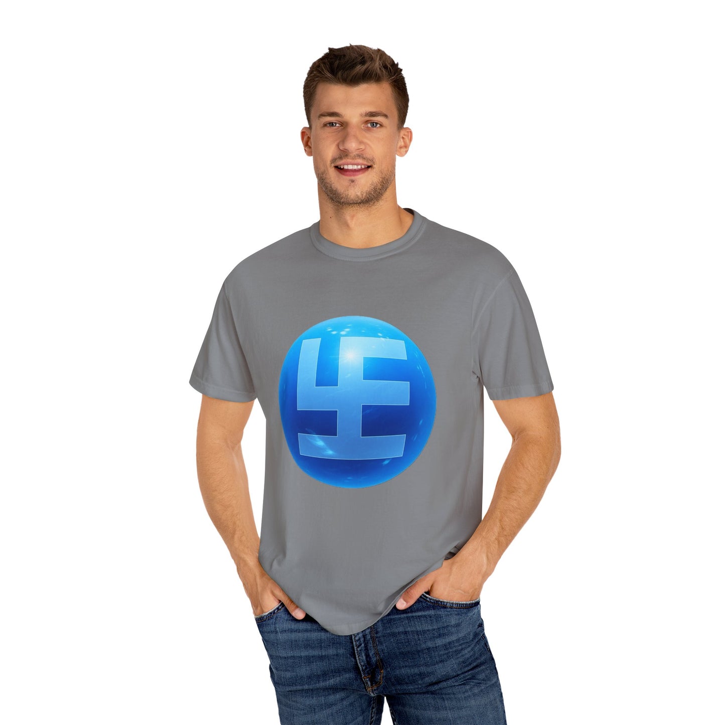 Swasticoin Unisex Garment-Dyed T-shirt: Trendy Casual Wear for Everyday Style, Gift for Friends, Unique Graphic Tee, Stylish Summer Apparel, [...]