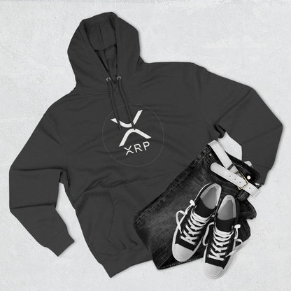 XRP Cozy Three-Panel Fleece Hoodie for Relaxed Casual Style, Perfect for Lounging, Gifting, Everyday Wear, and Cozy Nights