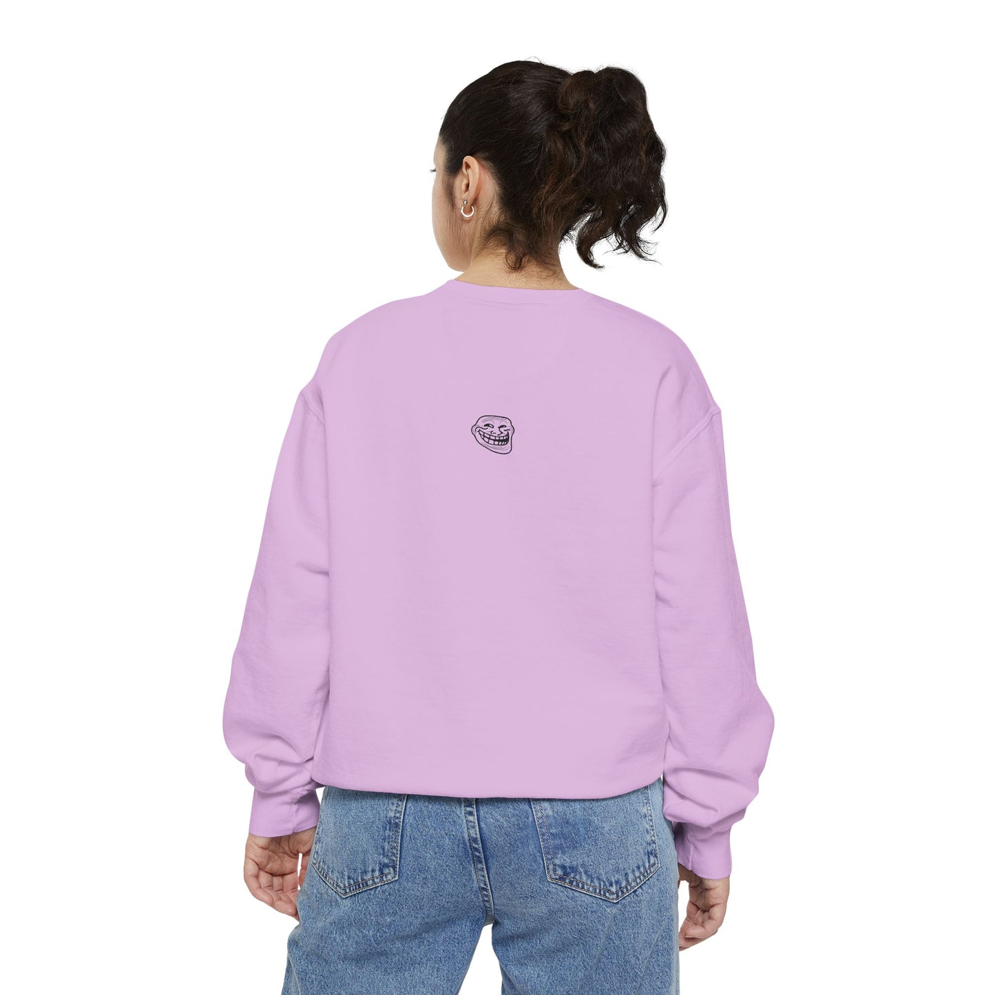 TROLL Stylish Unisex Sweatshirt with Playful Graphic, Trendy Streetwear, Cozy and Casual, Perfect Gift for Any Occasion, Unique Art Design