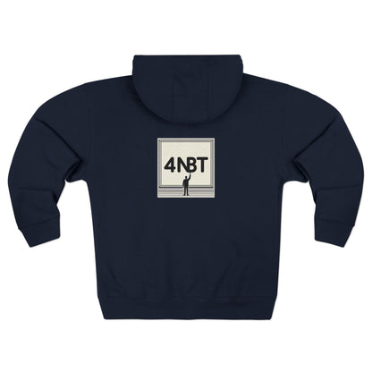 4NBT Unisex Graphic Zip Hoodie with Unique Designs, Cozy Casual Wear, Perfect Gift for Friends, Streetwear Essentials, Unisex Fashion Item