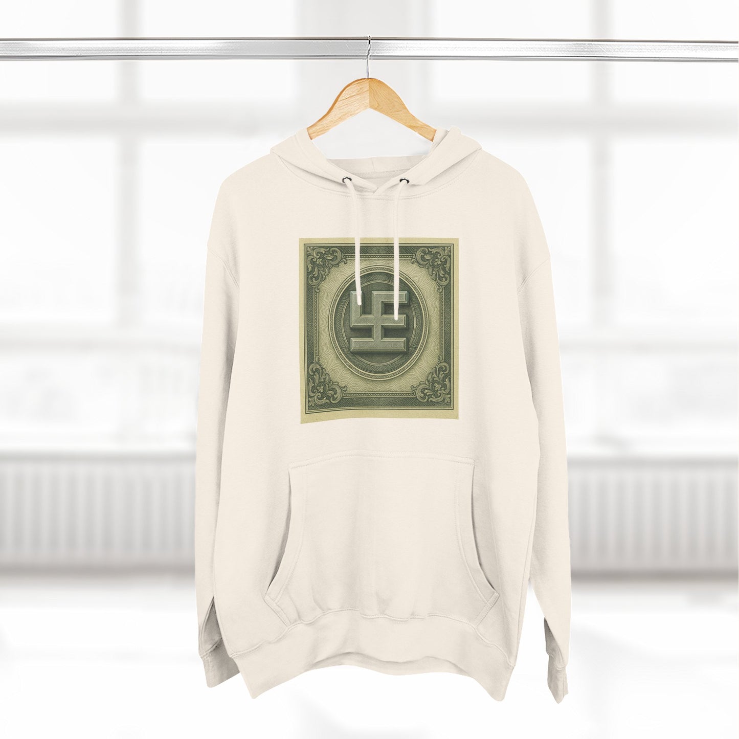 Swasticoin Cozy Three-Panel Fleece Hoodie - Ideal for Casual Days, Layering, and Gift Giving | Perfect for Home, Travel, and Outdoor Use
