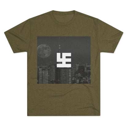 Swasticoin Urban Skyline Graphic Tee, Vintage City Aesthetic Shirt, Unisex Tri-Blend Crew Tee for Casual Style, Perfect Gift for City Lovers, [...]