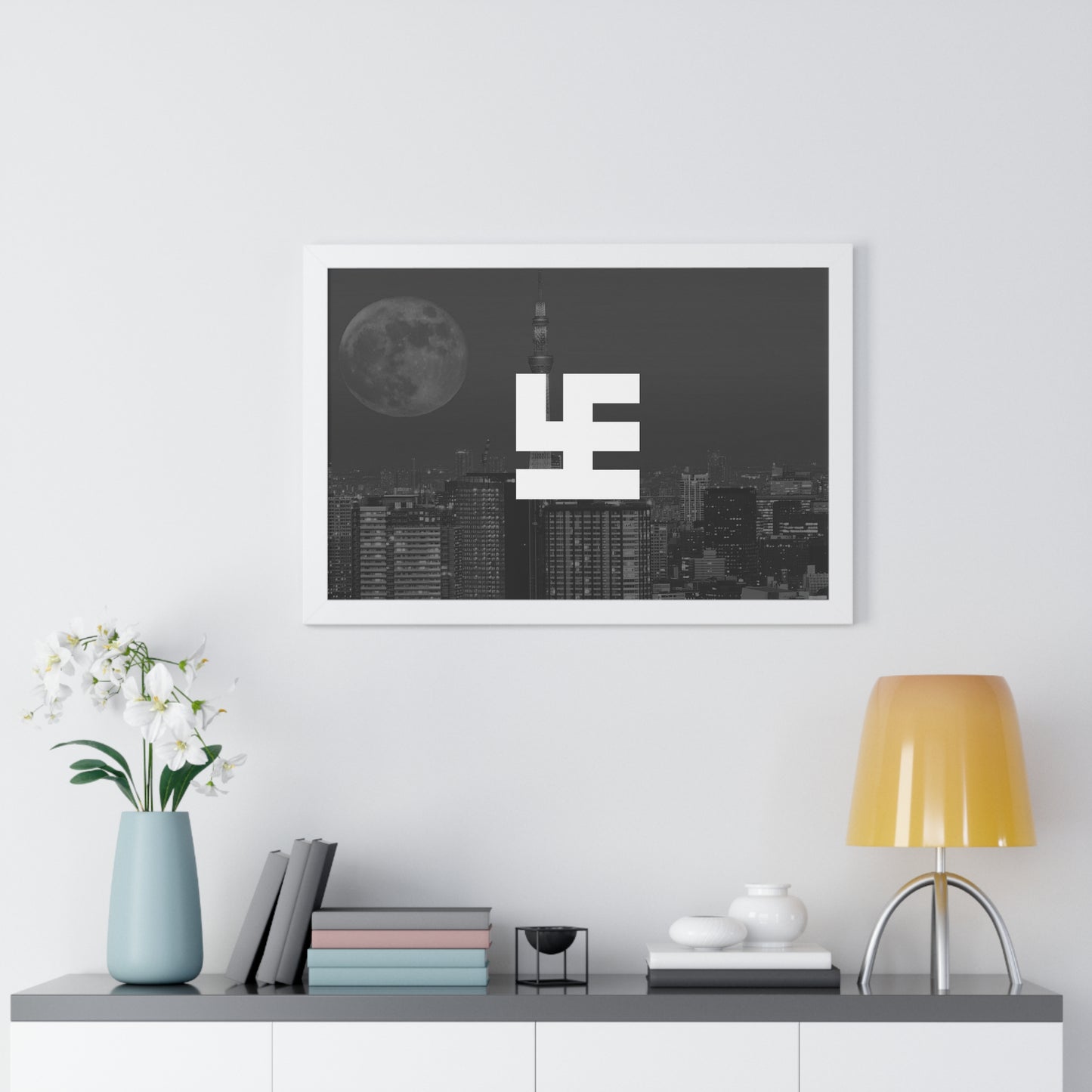 Swasticoin Urban Nightscape Framed Poster | Modern Wall Art for Home Decor, Gift for Art Lovers, Minimalist Design, Office Wall Art, Black and [...]