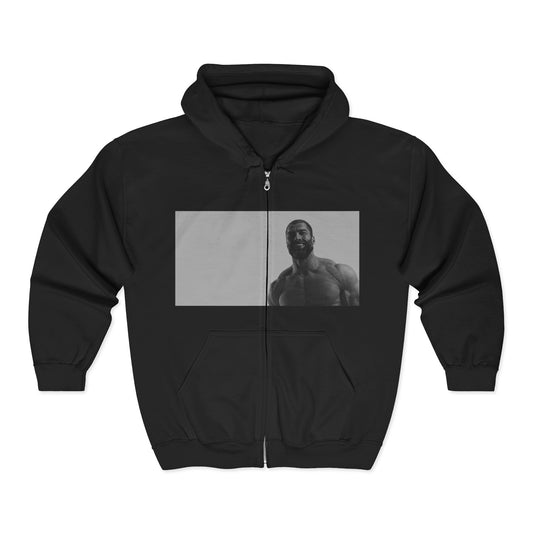 GIGA Unisex Heavy Blend Zip Hooded Sweatshirt, Motivational Fitness Hoodie, Men's Workout Sweatshirt, Gym Apparel, Casual Streetwear, Gift [...]