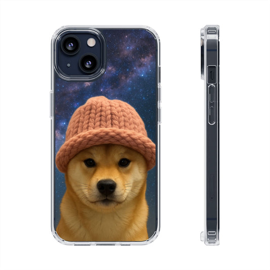 WIF Lovers Clear Phone Case, Cute Phone Cover for Animal Lovers, Pet Gift, Trendy Smartphone Accessory, Unique Dog Case