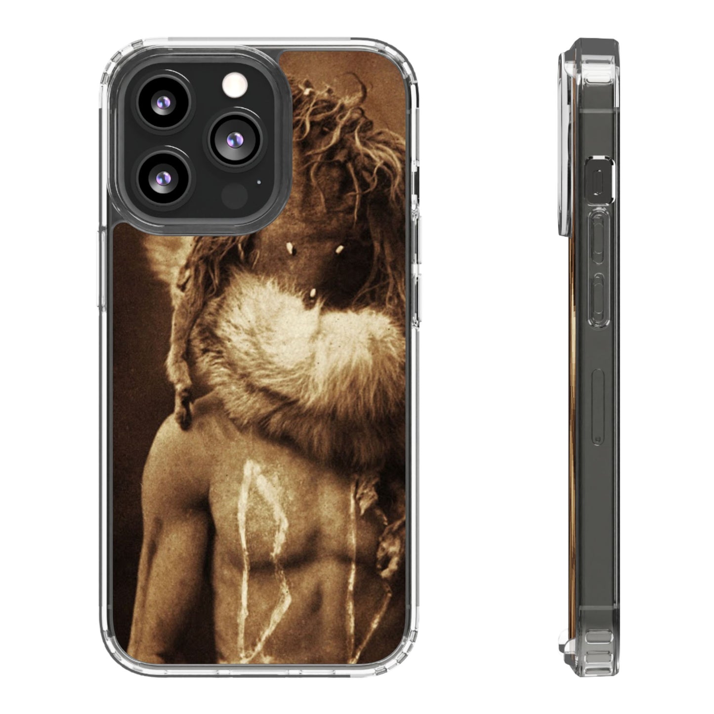 Yei Vintage Artistic Phone Case with Tribal Design, Clear iPhone Case, Boho Style Accessory, Unique Gift for Him/Her, Nature-Inspired [...]
