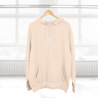 XRP Cozy Three-Panel Fleece Hoodie for Relaxed Casual Style, Perfect for Lounging, Gifting, Everyday Wear, and Cozy Nights