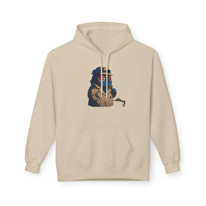 4NBT Fleece Hoodie with Fun Graphic, Cool Streetwear, Unisex Apparel, Unique Gift for Gamers, Trendy Layering Piece