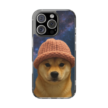 WIF Lovers Clear Phone Case, Cute Phone Cover for Animal Lovers, Pet Gift, Trendy Smartphone Accessory, Unique Dog Case
