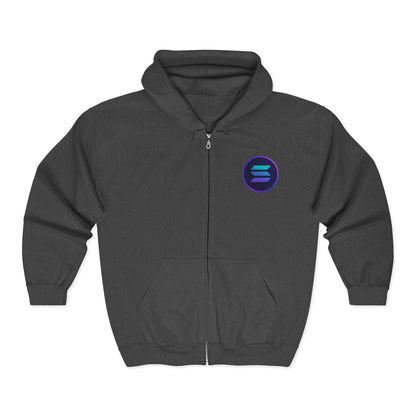 Solana Unisex Heavy Blend™ Full Zip Hooded Sweatshirt