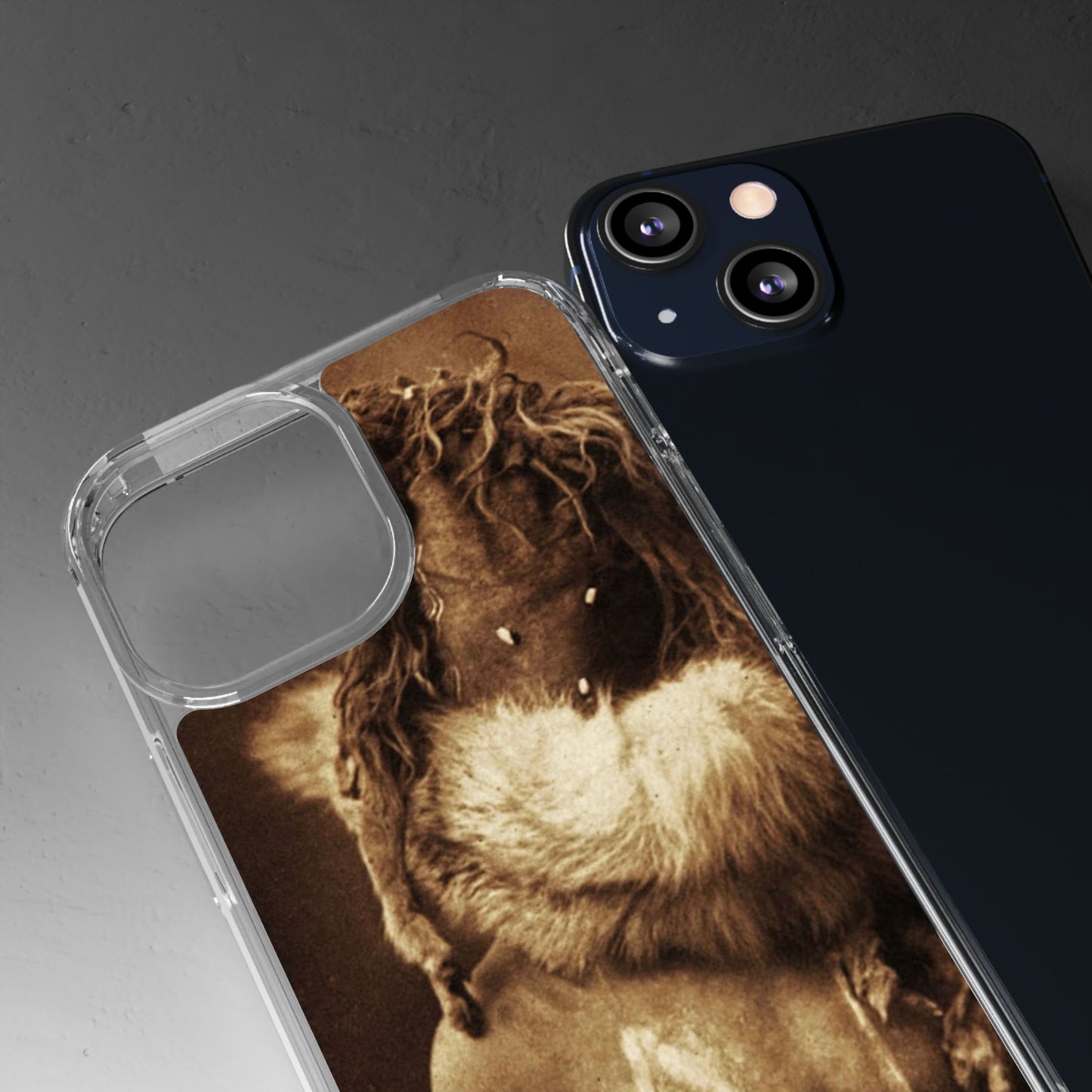 Yei Vintage Artistic Phone Case with Tribal Design, Clear iPhone Case, Boho Style Accessory, Unique Gift for Him/Her, Nature-Inspired [...]