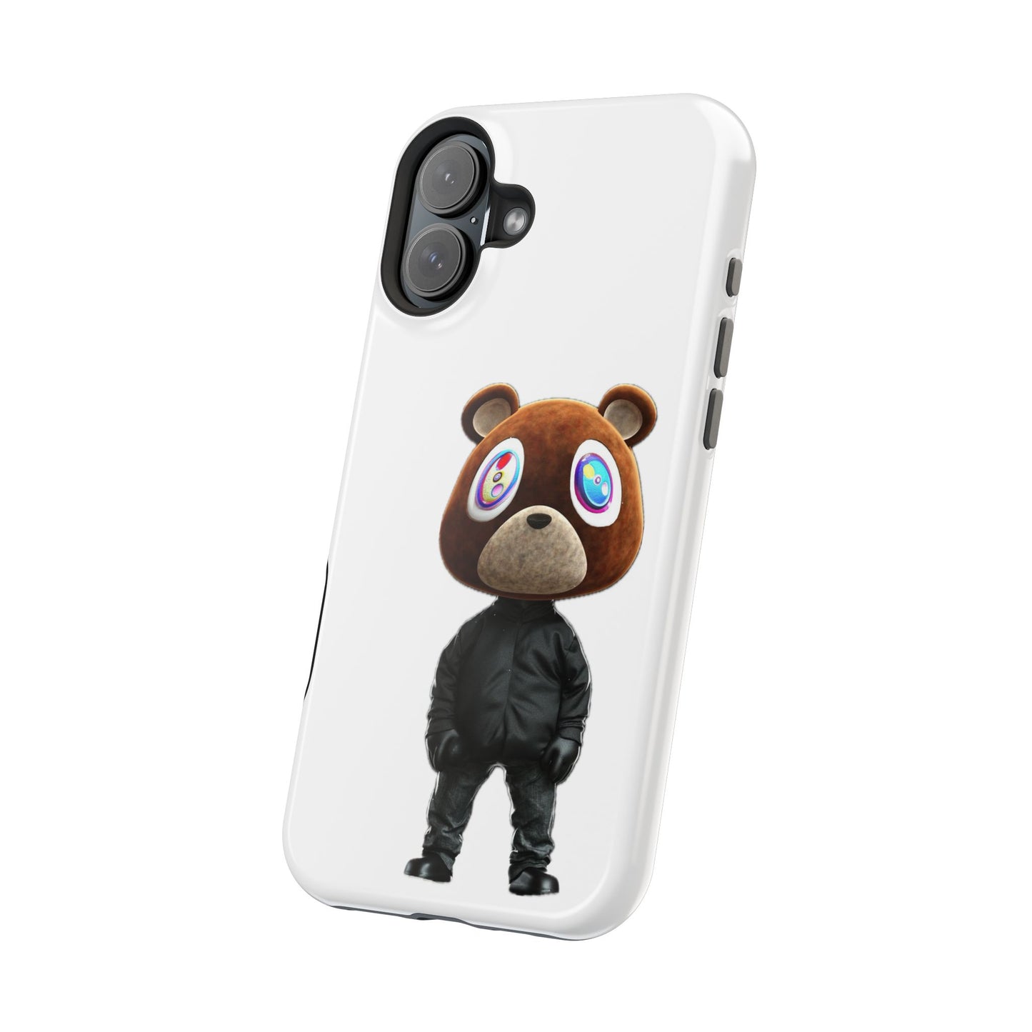 Ye Bear Character Magnetic Phone Cases, Fun Gift, Unique Phone Accessory, Trendy Tech, Personalized Style, Everyday Use