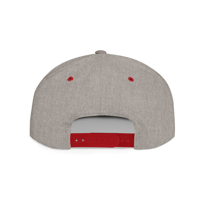 GIGA Zen Meditation Flat Bill Snapback Hat, Mindfulness Cap, Yoga Headwear, Gift for Him/Her, Casual Everyday Wear, Stylish Accessory