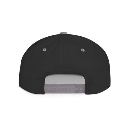 GIGA Zen Meditation Flat Bill Snapback Hat, Mindfulness Cap, Yoga Headwear, Gift for Him/Her, Casual Everyday Wear, Stylish Accessory