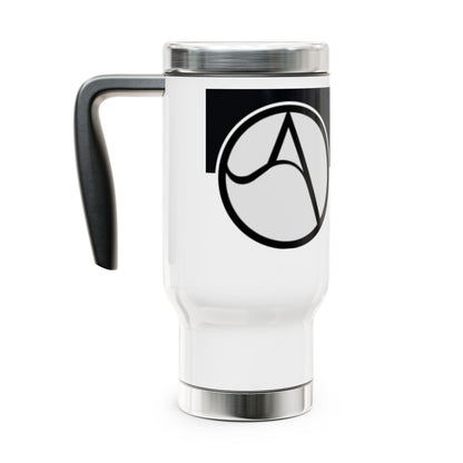 @ye Travel Mug with Handle - Stylish Thermal Drinkware for On-the-Go, Perfect for Coffee Lovers, Car Enthusiasts, and Outdoor Adventures