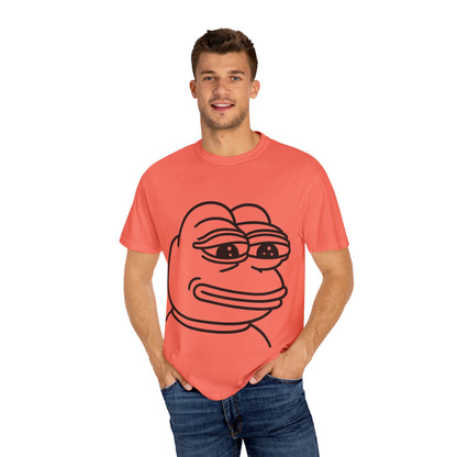 Pepe Meme Unisex T-Shirt | Funny Graphic Tee for Casual Wear, Gift for Friends, Humor Apparel, Meme Lover's Shirt, Streetwear