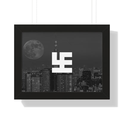 Swasticoin Urban Nightscape Framed Poster | Modern Wall Art for Home Decor, Gift for Art Lovers, Minimalist Design, Office Wall Art, Black and [...]