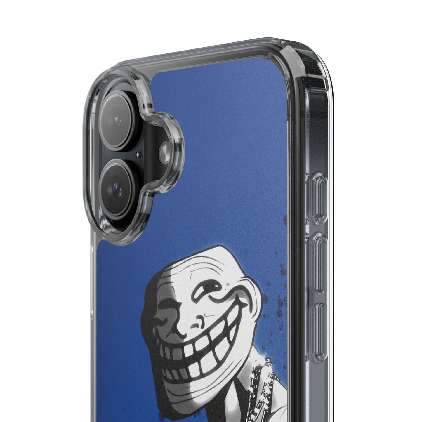 TROLL Clear Cases with Bold Graphic Design, Awesome Phone Accessories, Unique Gifts, Cartoon Phone Covers, Trendy Tech Gear
