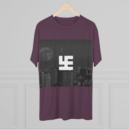 Swasticoin Urban Skyline Graphic Tee, Vintage City Aesthetic Shirt, Unisex Tri-Blend Crew Tee for Casual Style, Perfect Gift for City Lovers, [...]