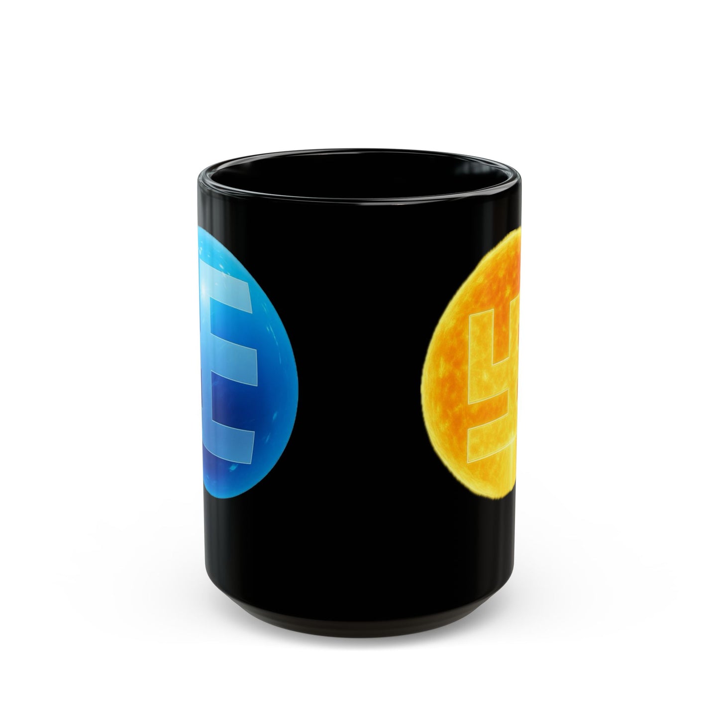 9gy Swasticoin Colorful Coin Design Mug, Unique Coffee Cup, Cryptocurrency Gift, Vibrant Tea Mug, Geeky Kitchen Decor, Fun Collectible Mug