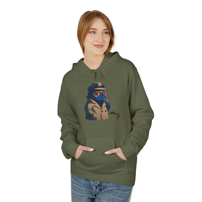4NBT Fleece Hoodie with Fun Graphic, Cool Streetwear, Unisex Apparel, Unique Gift for Gamers, Trendy Layering Piece