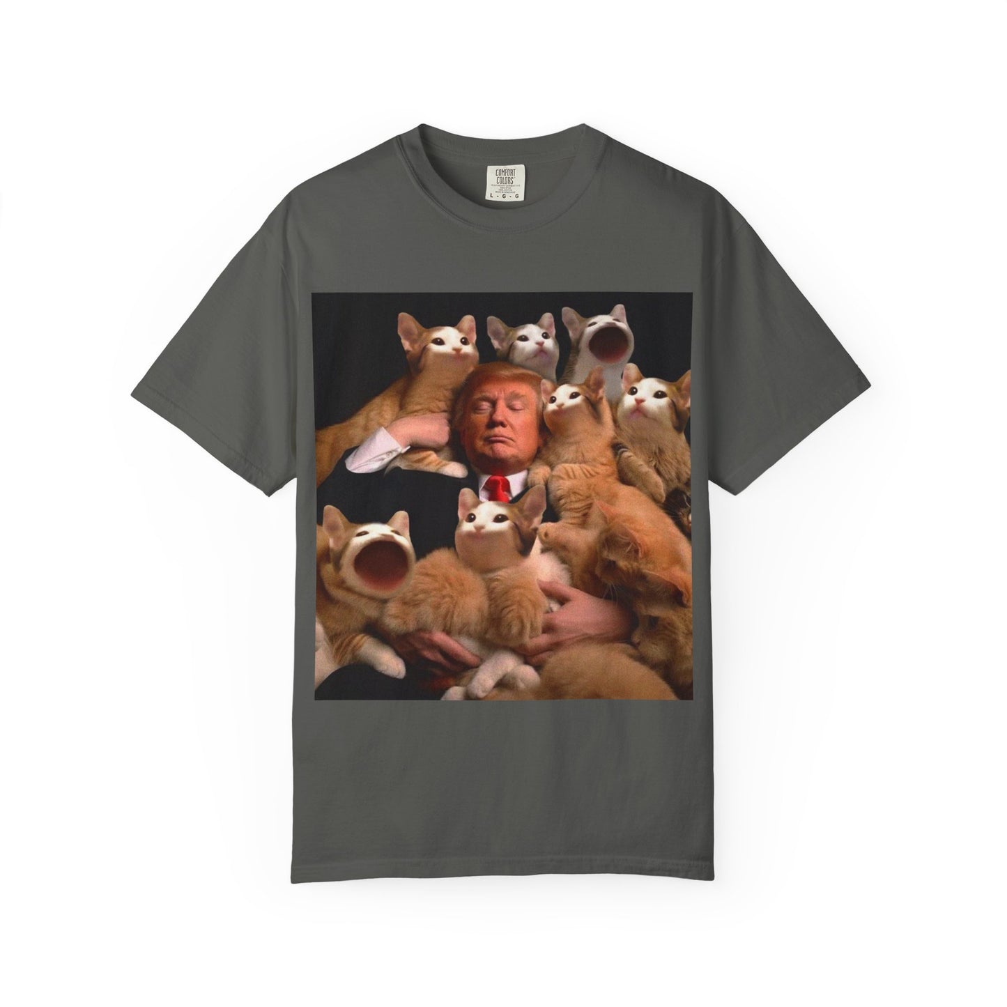 POPCAT Chaos Unisex T-Shirt, Fun Pet Lover Tee, Humor Shirt for Dog Owners, Gift for Dog Lovers, Quirky Graphic Tee