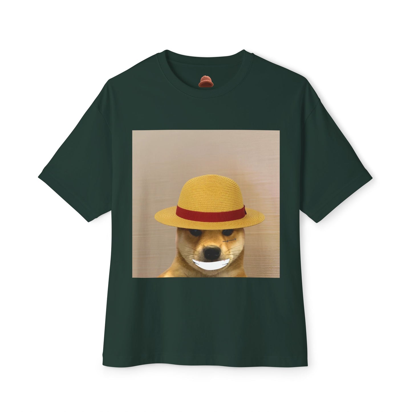 WIF One Piece Oversized Tee, Unisex Graphic Tee, Funny Dog Shirt, Casual Wear, Gift for Dog Lovers, Cute Animal Art