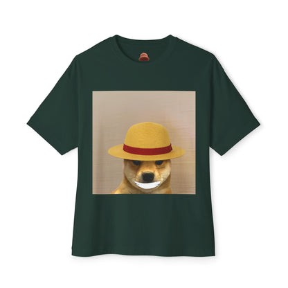 WIF One Piece Oversized Tee, Unisex Graphic Tee, Funny Dog Shirt, Casual Wear, Gift for Dog Lovers, Cute Animal Art