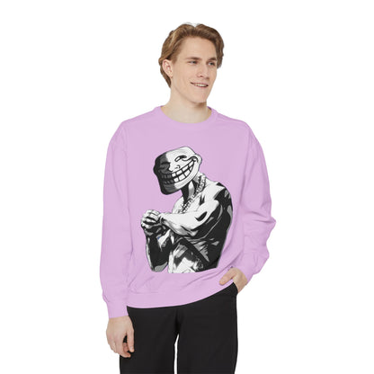 TROLL Stylish Unisex Sweatshirt with Playful Graphic, Trendy Streetwear, Cozy and Casual, Perfect Gift for Any Occasion, Unique Art Design