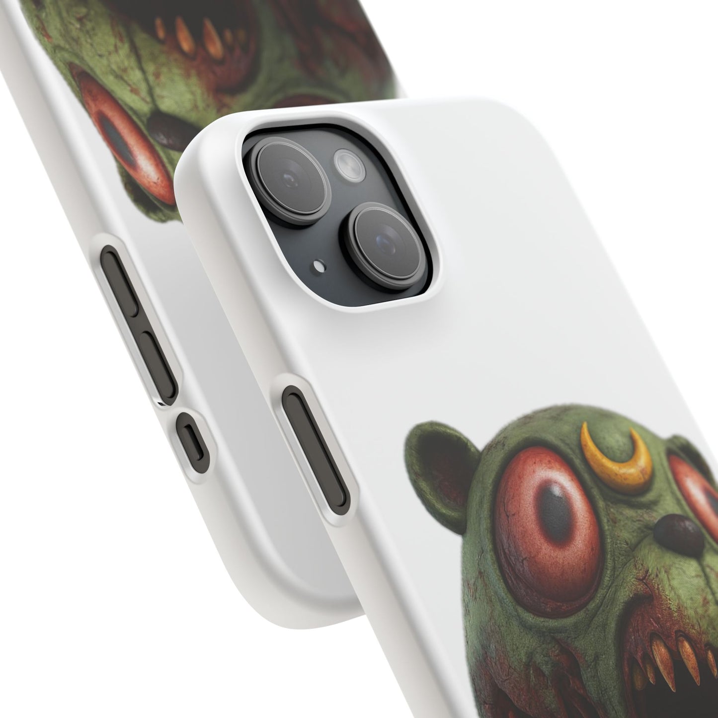 4NBT Zombie Bear Phone Case, Horror Snap Case, Cute but Spooky Accessory, Gift for Halloween, Unique Phone Cover