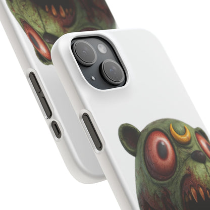 4NBT Zombie Bear Phone Case, Horror Snap Case, Cute but Spooky Accessory, Gift for Halloween, Unique Phone Cover
