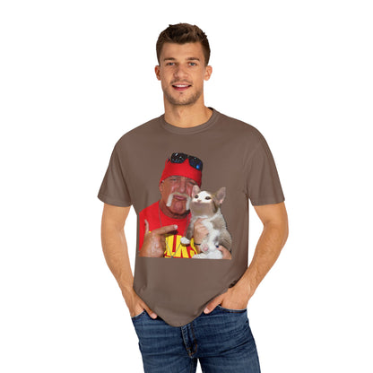 POPCAT Hilarious Unisex T-Shirt: Perfect for Dads, Pet Lovers, Gifts, Funny Apparel, Casual Wear, Cat Lovers
