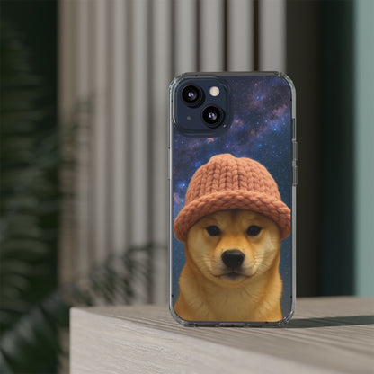WIF Lovers Clear Phone Case, Cute Phone Cover for Animal Lovers, Pet Gift, Trendy Smartphone Accessory, Unique Dog Case