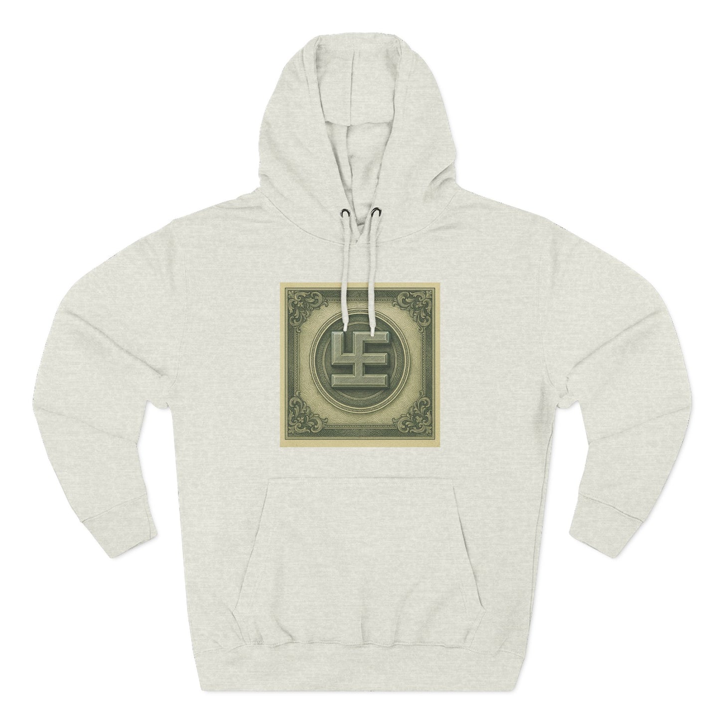 Swasticoin Cozy Three-Panel Fleece Hoodie - Ideal for Casual Days, Layering, and Gift Giving | Perfect for Home, Travel, and Outdoor Use