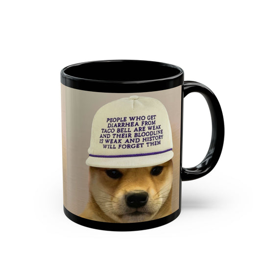 WIF Mug, Humorous Coffee Cup, Unique Gift for Dog Lovers, Quirky Dog Mug, Perfect for Birthdays or Holidays