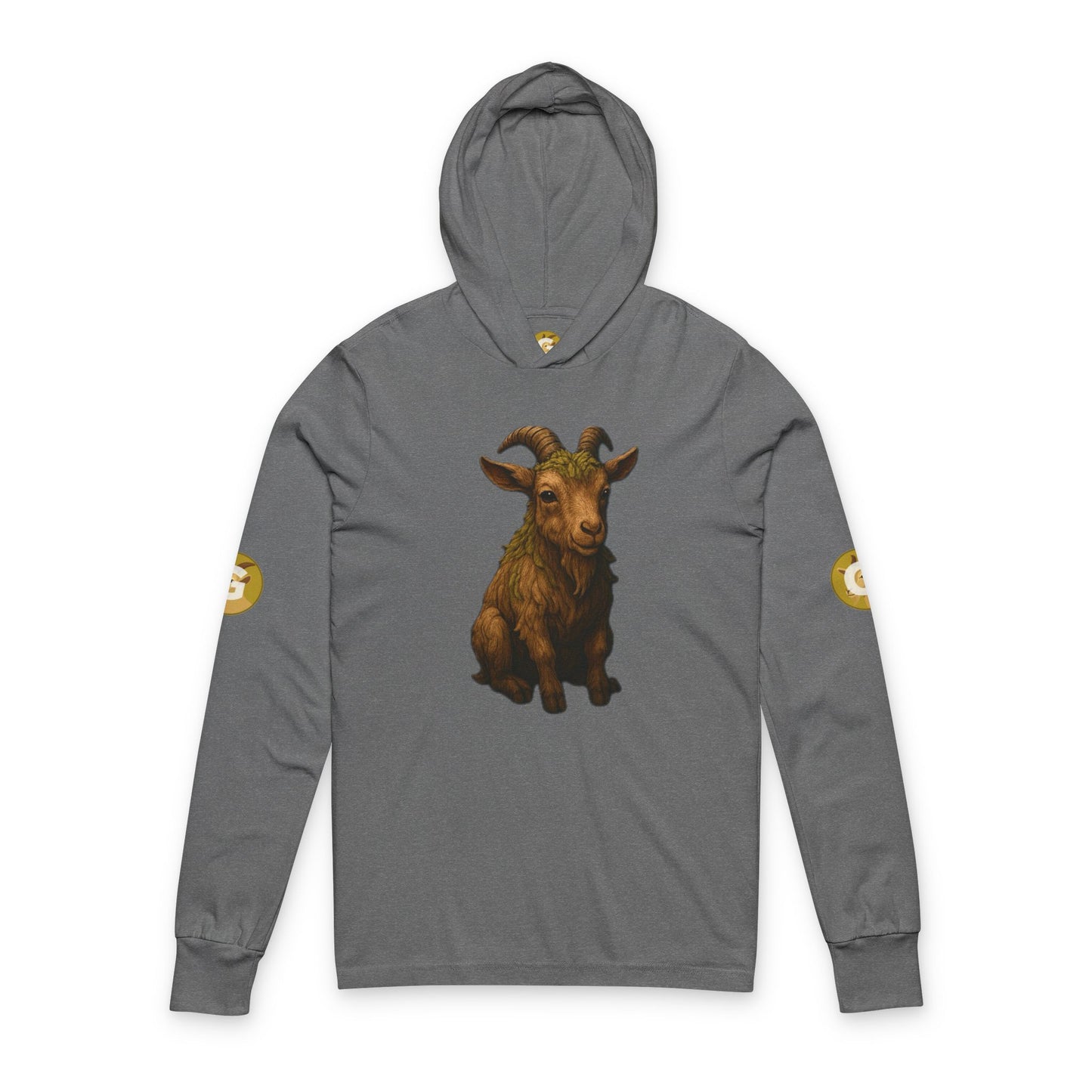 Whimsical Goat Hoodie / Casual Unisex Long Sleeve Tee for Animal Lovers, Cozy Gift for Birthdays, Holidays, Nature Enthusiasts, [...]