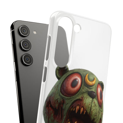 4NBT Zombie Bear Phone Case, Horror Snap Case, Cute but Spooky Accessory, Gift for Halloween, Unique Phone Cover