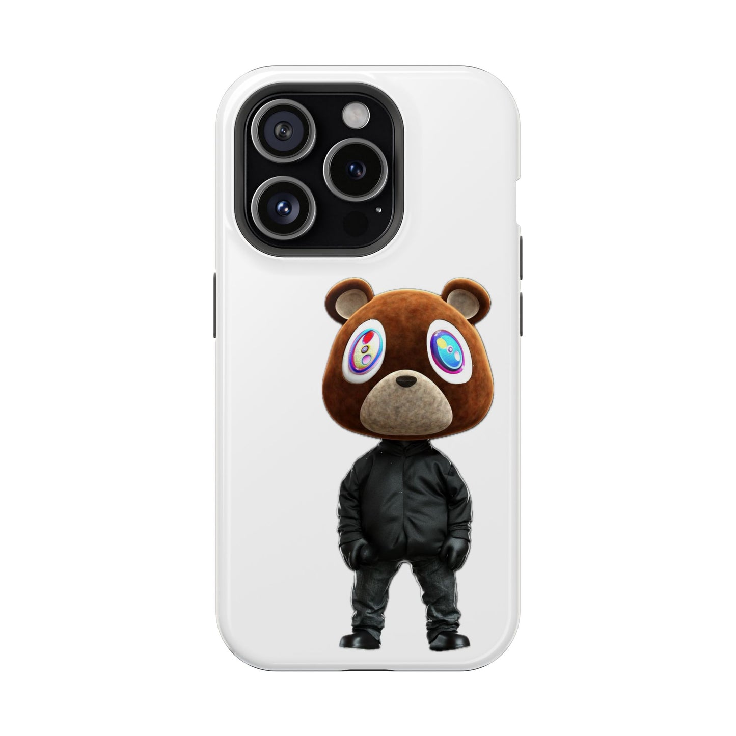 Ye Bear Character Magnetic Phone Cases, Fun Gift, Unique Phone Accessory, Trendy Tech, Personalized Style, Everyday Use