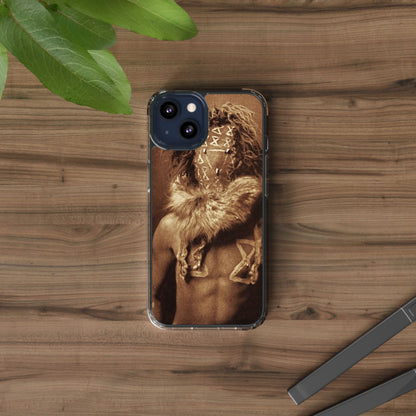 Yei Artistic Clear Phone Case for Unique Expression, Phone Accessories, Nature Lovers, Boho Style, Gift for Him/Her