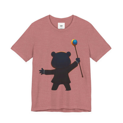 4NBT Magical TB Graphic Tee for Dreamers, Unisex Short Sleeve Shirt, Animal Lover Gift, Cute Casual Wear, Cozy Everyday Tee
