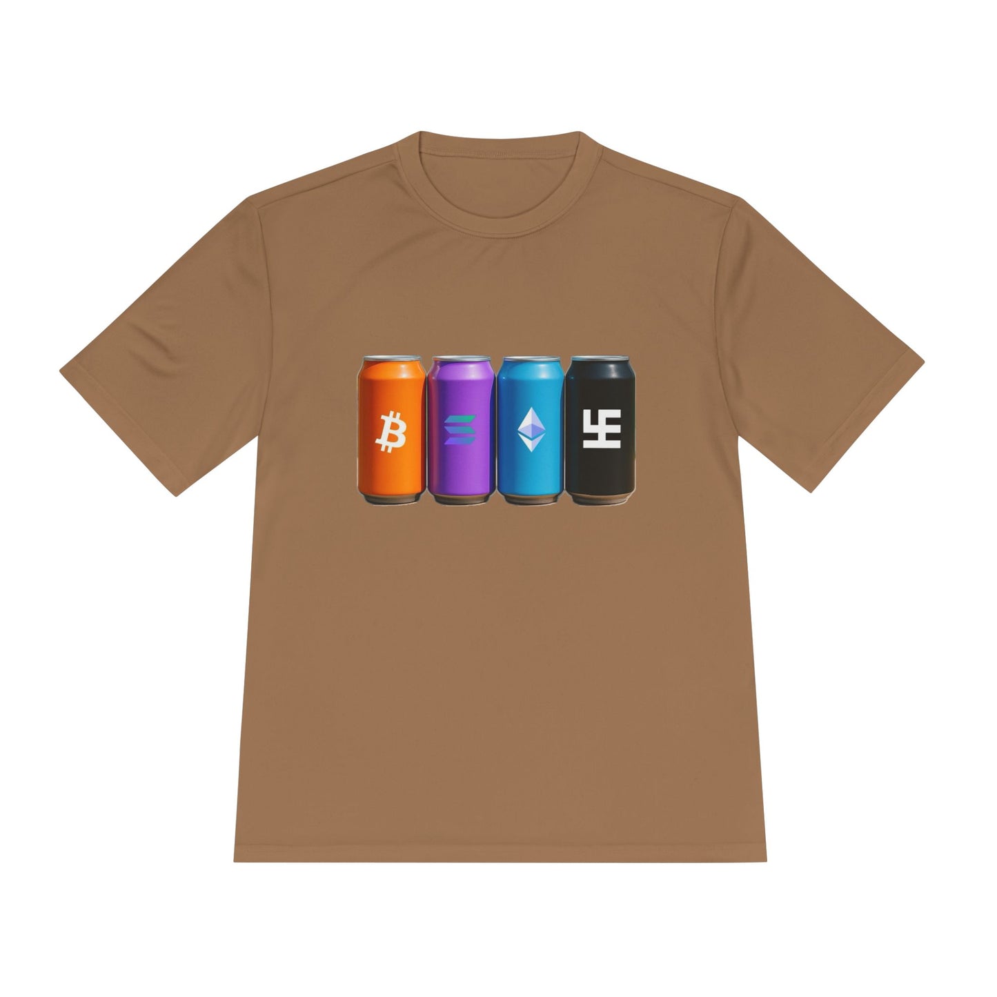 Swasticoin/Crypto Cans Unisex Moisture Wicking Tee, Perfect for Gamers, Crypto Enthusiasts, Gift for Tech Lovers, Casual Wear, Sports Shirt