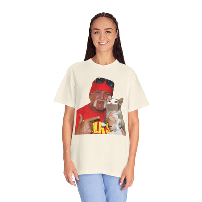 POPCAT Hilarious Unisex T-Shirt: Perfect for Dads, Pet Lovers, Gifts, Funny Apparel, Casual Wear, Cat Lovers