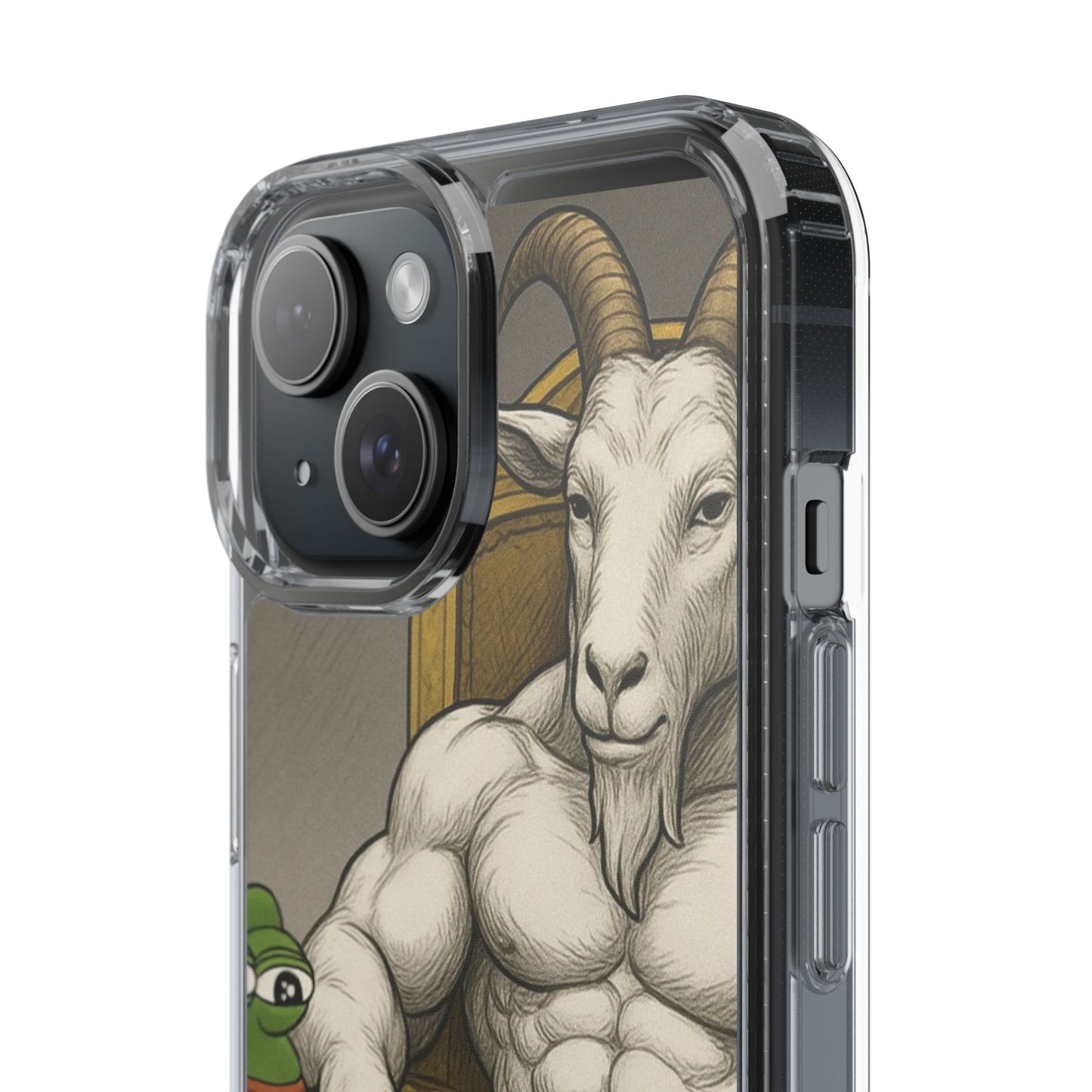 Whimsical Clear Phone Cases with Goat Design - Perfect Gift for Animal Lovers, Unique Phone Accessories, Fun Cell Phone Cases, Quirky [...]