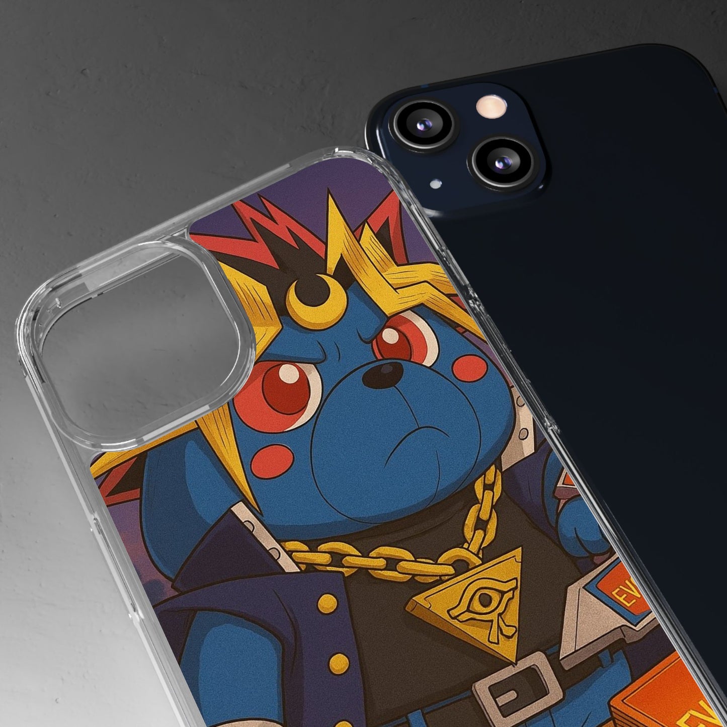 4NBT Clear Cases for Gaming Fans, Illustrated Phone Protection, Cute Anime Style, Collectible Accessories, Perfect Gift for Gamers